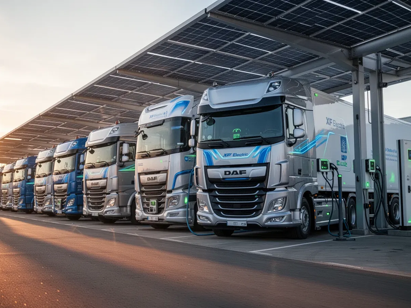 Logistikbranche 2026: Flotten im Spannungsfeld von Ökologie und Digitalisierung - Foto: über boerse-global.de