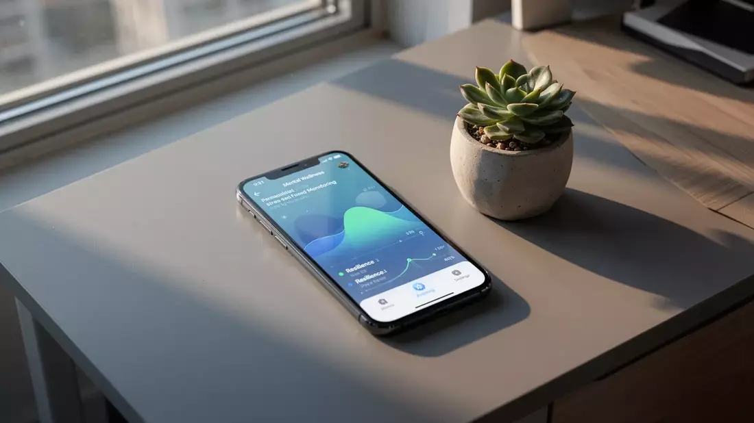 App soll Burnout am Arbeitsplatz verhindern Illustration mit AI erstellt übermittelt durch boerse-global.de