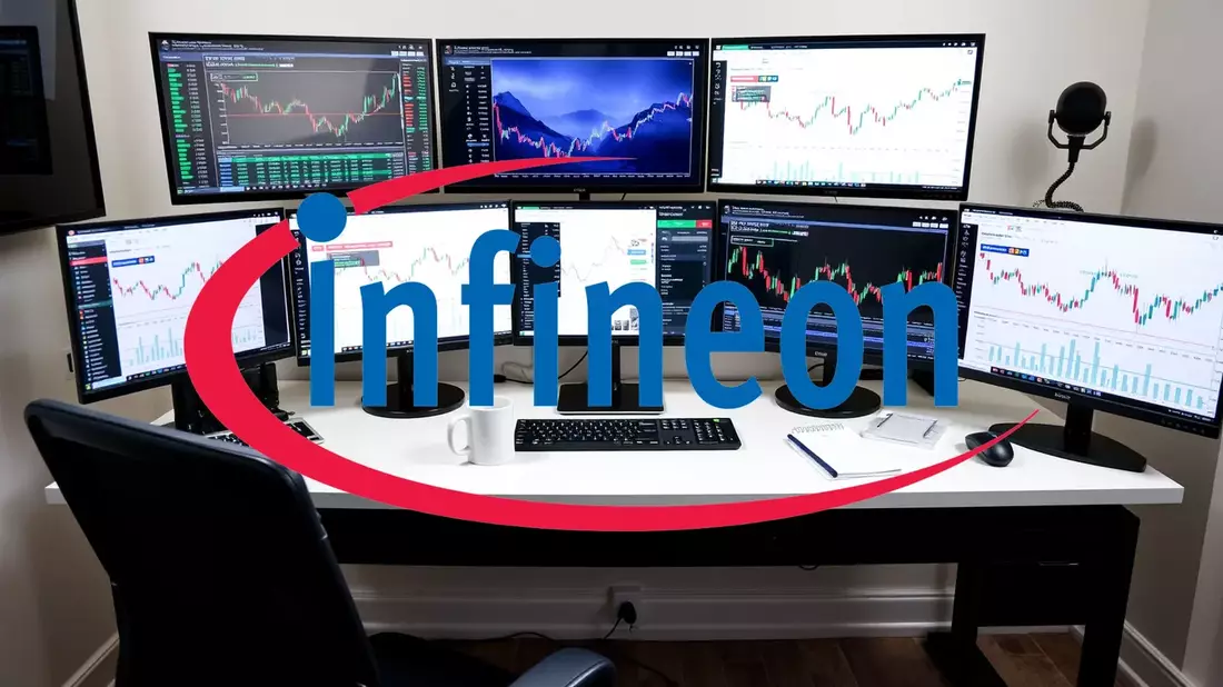 Infineon Shares: A Tale of Two Markets Illustration mit AI erstellt übermittelt durch boerse-global.de