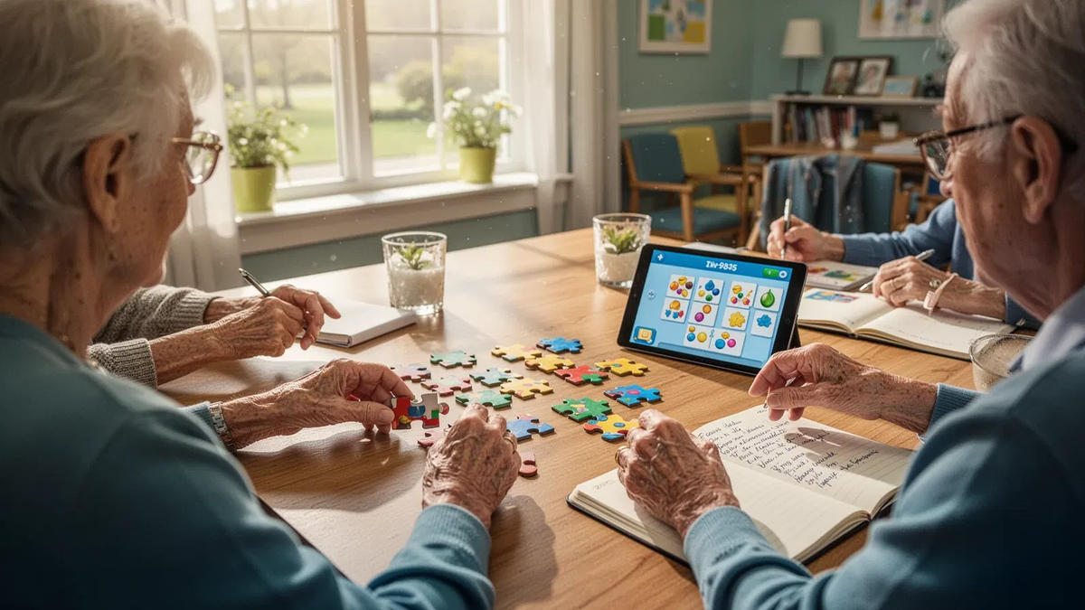 Gedächtnistraining: Neue Studien revolutionieren Senioren-Angebote - Foto: über boerse-global.de