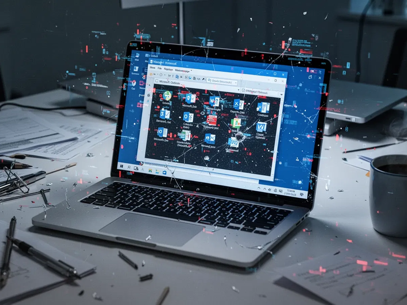 Outlook-Krise: Abstürze, verschwundene Vorlagen und Chaos im März 2026 - Foto: über boerse-global.de