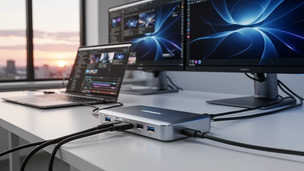 UGREEN Maxidok: Thunderbolt-5-Docks revolutionieren den Schreibtisch - Foto: über boerse-global.de