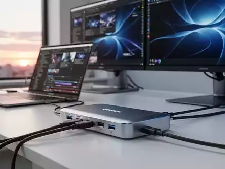 UGREEN Maxidok: Thunderbolt-5-Docks revolutionieren den Schreibtisch - Foto: über boerse-global.de