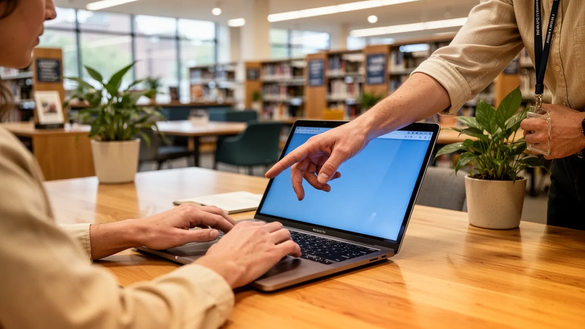 Bibliotheken schließen digitale Kluft mit kostenloser Technik-Hilfe - Foto: über boerse-global.de