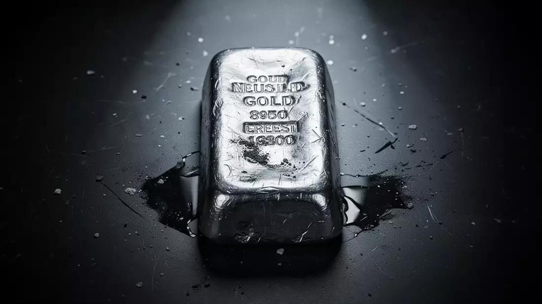 Silber: Massiver Preissturz - Bild: über boerse-global.de