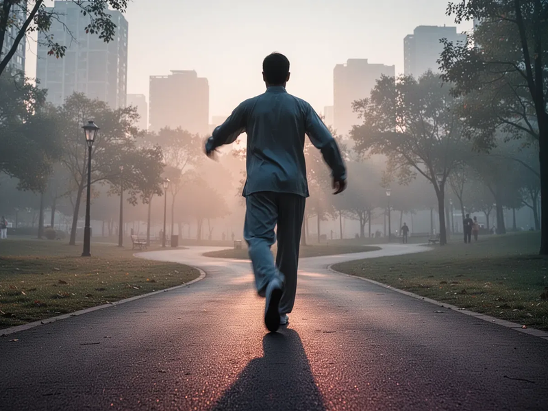 Tai-Chi-Walking wird zum viralen Fitness-Trend - Foto: über boerse-global.de