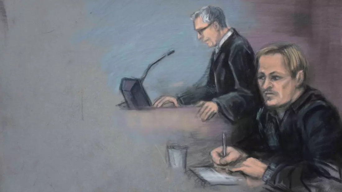Nach dem Prozess: Marius Borg Høiby muss in der U-Haft auf das Urteil warten.  - Bild: Ane Hem/NTB Scanpix Pool/AP/dpa