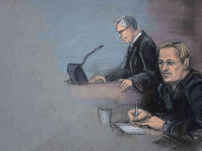 Nach dem Prozess: Marius Borg HĂžiby muss in der U-Haft auf das Urteil warten. - Foto: Ane Hem/NTB Scanpix Pool/AP/dpa