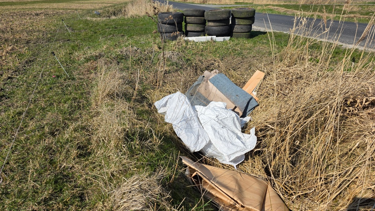 POL-IZ: 260324.1 Norddeich: Zeugen nach illegaler Müllentsorgung gesucht! - Foto: presseportal.de