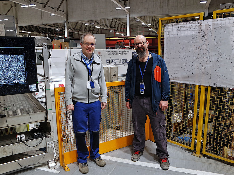 Forscher schicken Antiteilchen auf Reisen, fünf Kilometer weit, ausschließlich auf Cern-Gelände. - Foto: -/BASE Kollaboration /dpa