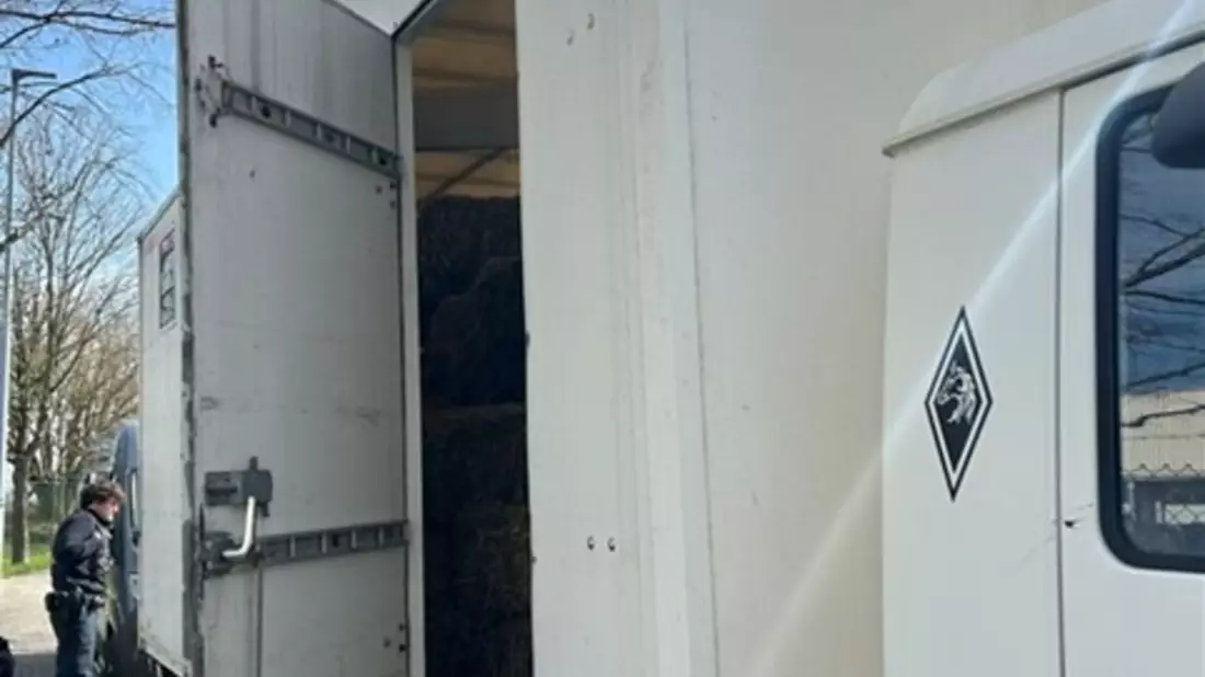 POL-PIWFB: Diebstahl von Heuquadern aus Pferdetransporter - Bild: presseportal.de