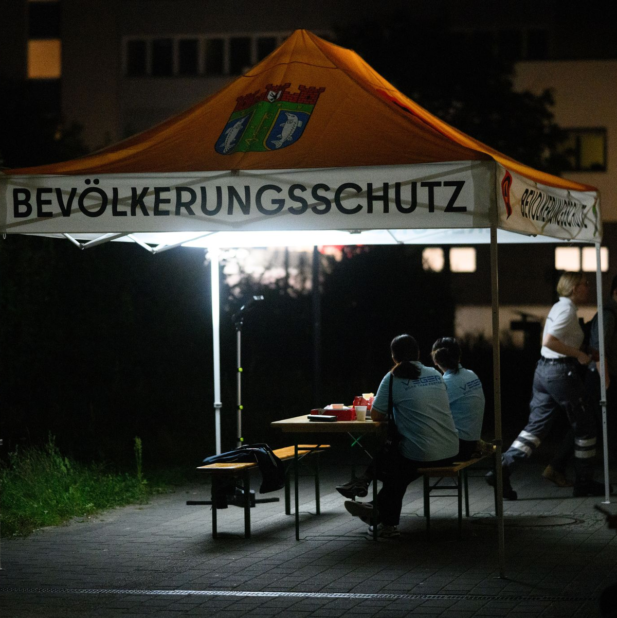 Ein halbes Jahr nach dem Anschlag auf Stromleitungen zum Techpark Adlershof durchsucht die Polizei in Berlin Räume. (Archivbild) - Foto: Bernd von Jutrczenka/dpa