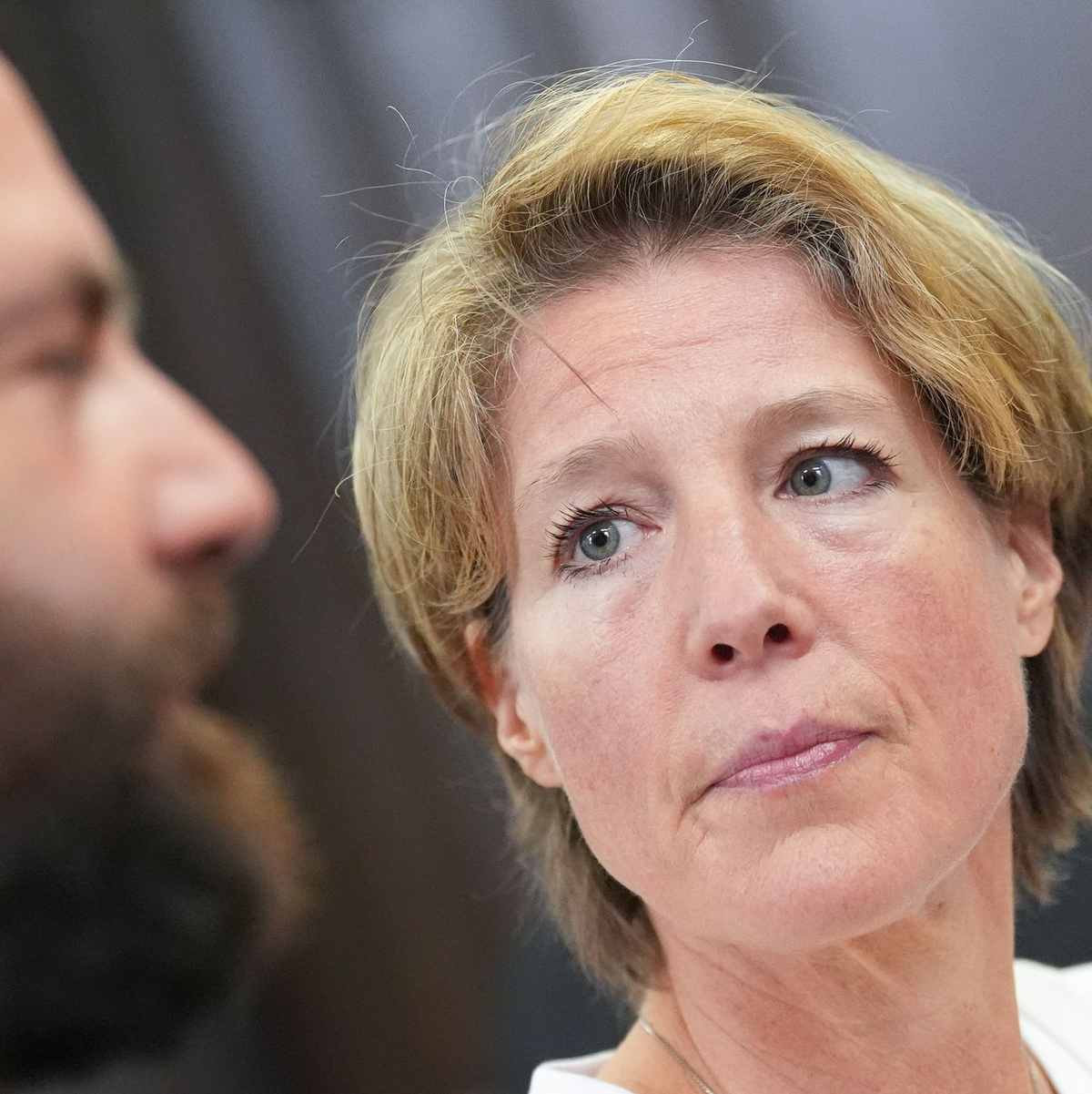 Christina Block soll die Entführung in Auftrag gegeben haben. - Foto: Marcus Brandt/Pool dpa/dpa