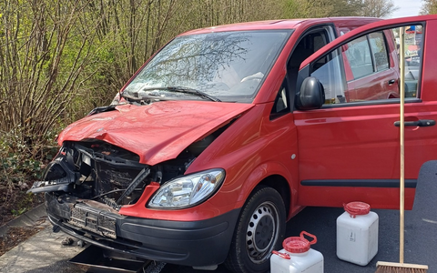 FW-EN: Wetter - Verkehrsunfall am Ortsausgang - Foto: presseportal.de