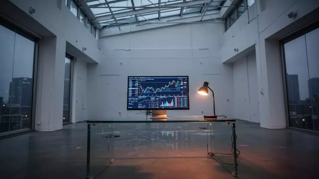 Fintechwerx Aktie: Hohe Bewertung, wenig Umsatz Illustration mit AI erstellt übermittelt durch boerse-global.de
