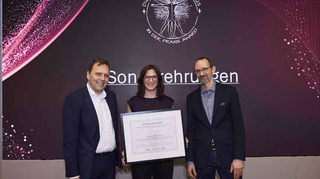 Award Digitaler Humanismus - Bild:  msg Plaut AG/APA-Fotoservice/Ben Leitner über pressetext.de