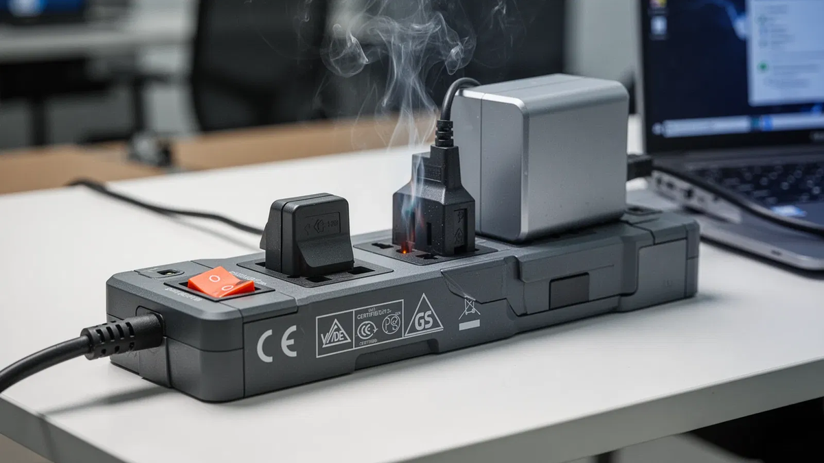 Neue VDE-Norm: So sollen Steckdosenleisten Brände verhindern - Foto: über boerse-global.de