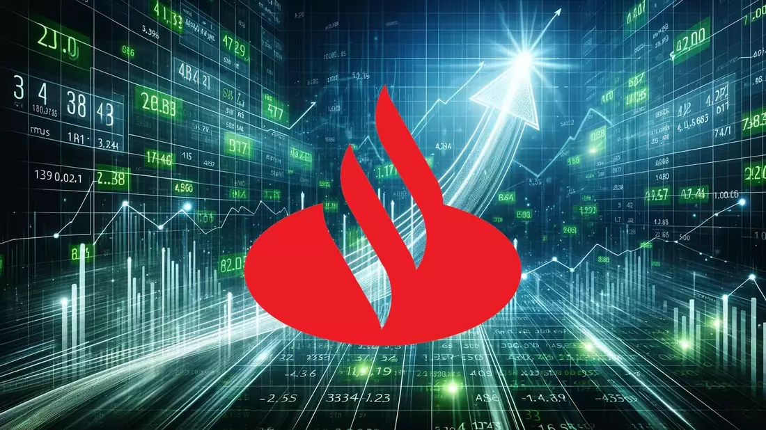 Santander enfrenta una exposición millonaria tras una quiebra en el Reino Unido Illustration mit AI erstellt übermittelt durch boerse-global.de