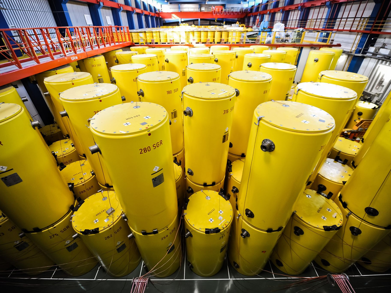 Um diesen Atommüll geht es. Er soll von Jülich ins 170 Kilometer entfernte Ahaus transportiert werden. (Archivbild) - Foto: Andreas Endermann/dpa