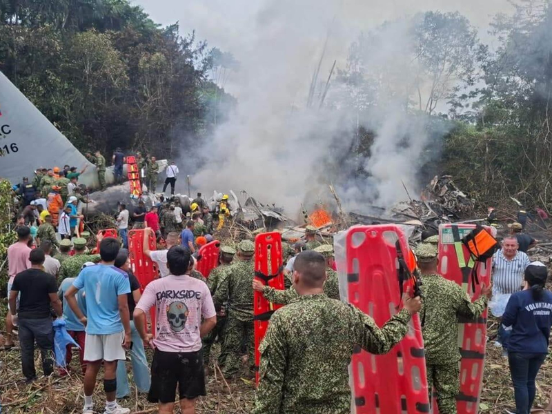 Dutzende Menschen sind bei dem Unglück ums Leben gekommen. - Foto: Uncredited/MiPutumayo via AP/dpa