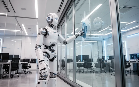 SoftBank Aktie: Roboter putzen jetzt auch - Foto: über boerse-global.de