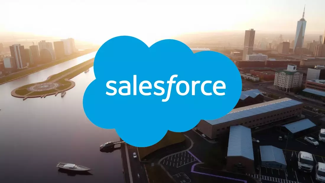 La acción de Salesforce se resiente ante los avances externos en inteligencia artificial Illustration mit AI erstellt übermittelt durch boerse-global.de