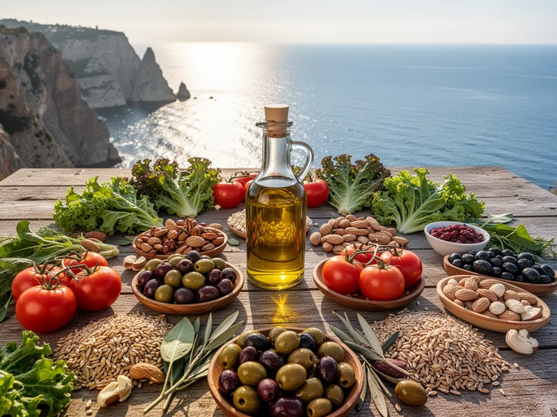 Mittelmeerdiät senkt messbar das biologische Gehirnalter - Foto: über boerse-global.de