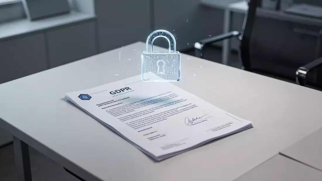 Datenschutz 2026: Neue Regeln für Unternehmen Illustration mit AI erstellt übermittelt durch boerse-global.de