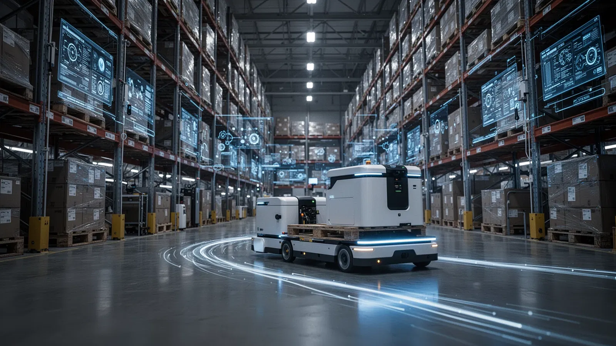 KI und Roboter revolutionieren die globale Logistik - Foto: über boerse-global.de