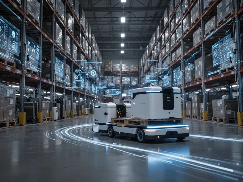 KI und Roboter revolutionieren die globale Logistik - Foto: über boerse-global.de