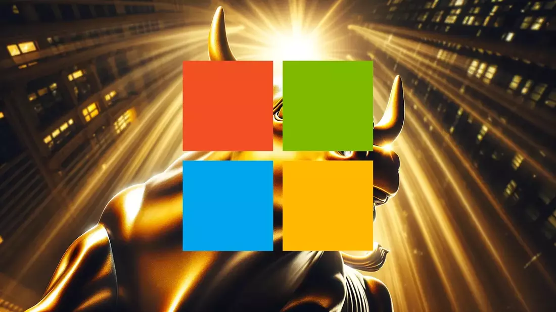 Microsoft: Bank of America apuesta por una recuperación con un objetivo de 500 dólares Illustration mit AI erstellt übermittelt durch boerse-global.de