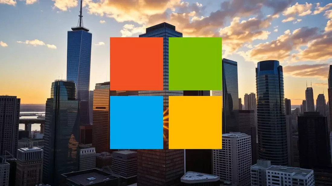 Bank of America Sees Significant Upside for Microsoft Shares Illustration mit AI erstellt übermittelt durch boerse-global.de