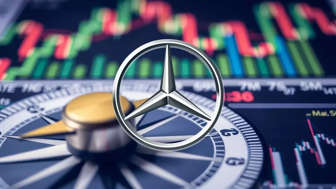 Mercedes-Benz Shares Find Support in Court Ruling and Buyback Program Illustration mit AI erstellt übermittelt durch boerse-global.de