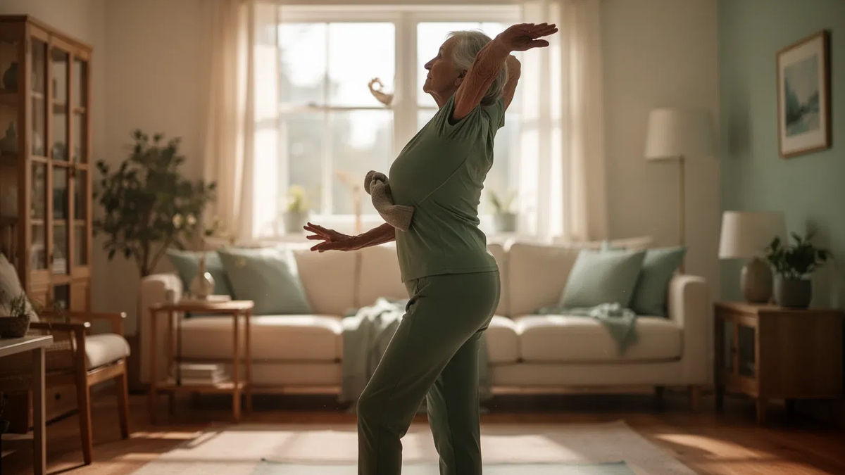 Stehübungen: Neuer Trend gegen Bauchfett im Alter - Foto: über boerse-global.de