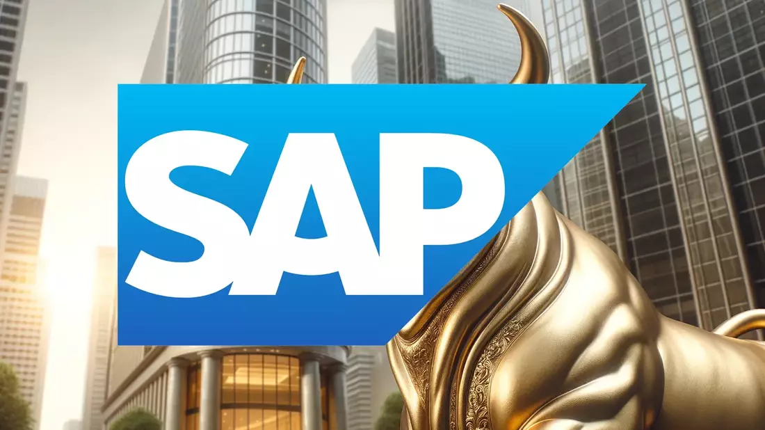 SAP Shares Hit Lowest Point in Over Two Years Illustration mit AI erstellt übermittelt durch boerse-global.de