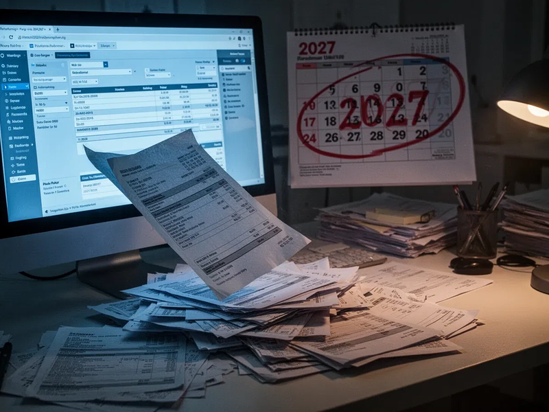 E-Rechnungspflicht: Die Vorsteuerabzug-Falle schnappt 2027 zu - Foto: über boerse-global.de