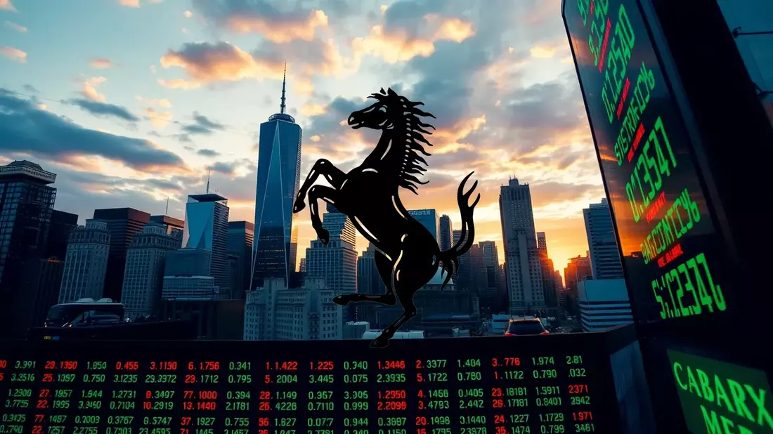 Ferrari's Electric Debut: A High-Stakes Pivot for the Prancing Horse Illustration mit AI erstellt übermittelt durch boerse-global.de