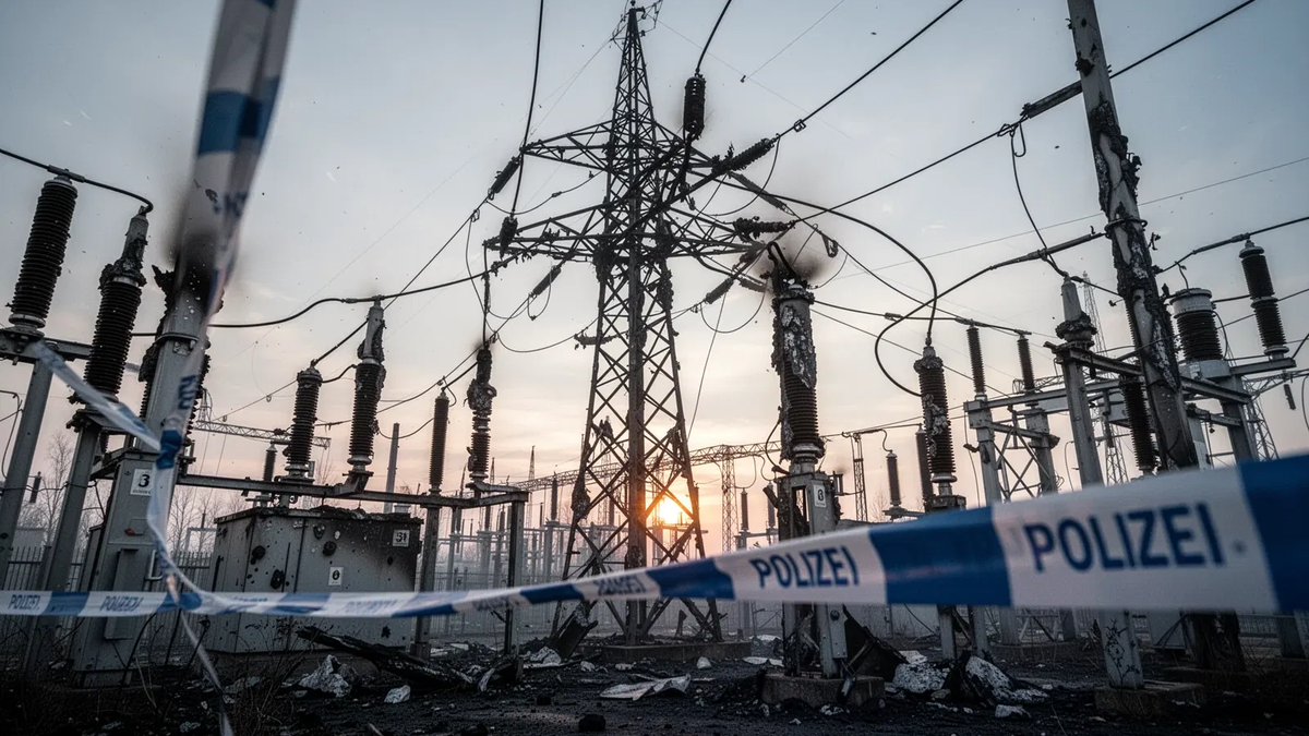 Razzia gegen mutmaßliche Linksextremisten nach Stromanschlag - Foto: über boerse-global.de