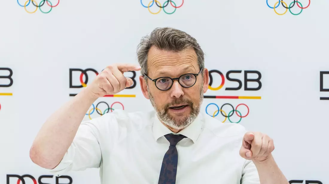 DOSB-Vorstandschef Otto Fricke fordert Augenhöhe für den organisierten Sport. - Bild: Andreas Arnold/dpa