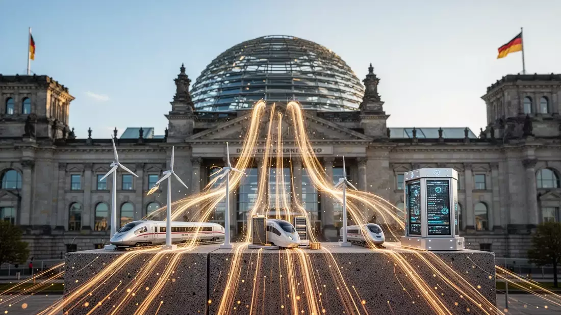 Merz-Regierung ringt um Haushalt zwischen Schuldenbremse und Investitionen - Bild: über boerse-global.de