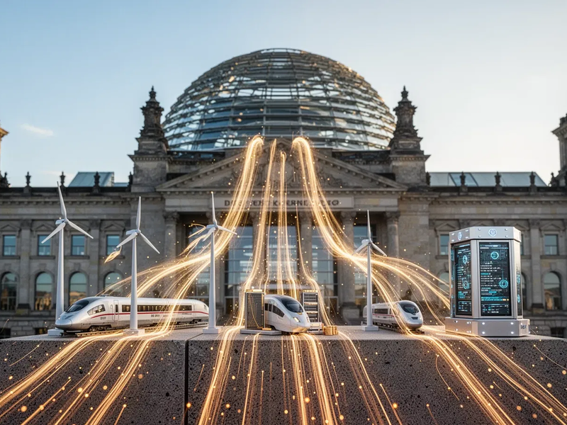 Merz-Regierung ringt um Haushalt zwischen Schuldenbremse und Investitionen - Foto: über boerse-global.de