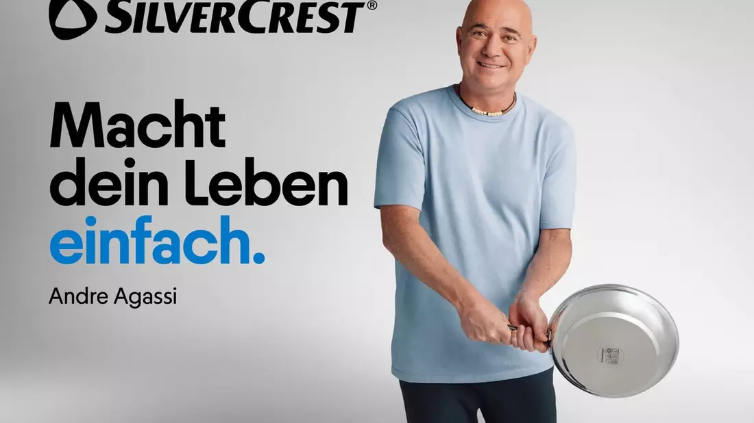 Leistungsstarke Technik für Küche und Haushalt: SILVERCREST und Andre Agassi setzen auf Hightech und Human Touch - Bild: presseportal.de