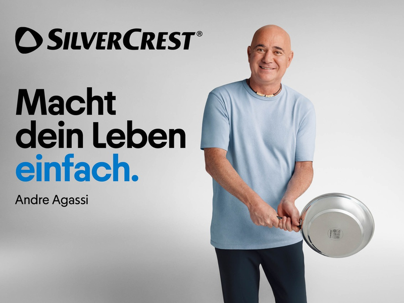 Leistungsstarke Technik für Küche und Haushalt: SILVERCREST und Andre Agassi setzen auf Hightech und Human Touch - Foto: presseportal.de