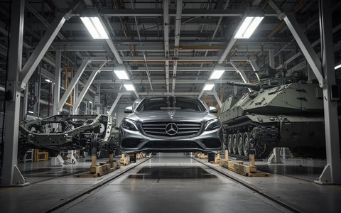 Mercedes-Benz Aktie: Die versteckte Rüstungsperle - Foto: über boerse-global.de