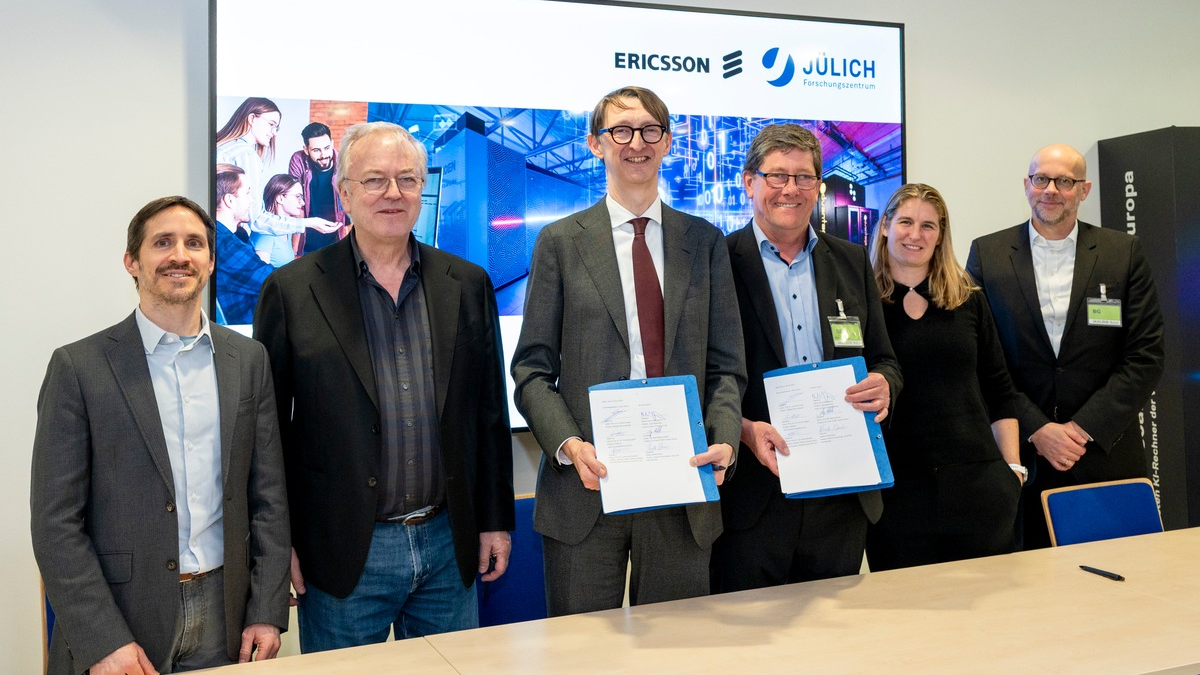 Ericsson und Forschungszentrum Jülich entwickeln fortgeschrittene KI für künftige 6G-Netze - Foto: presseportal.de