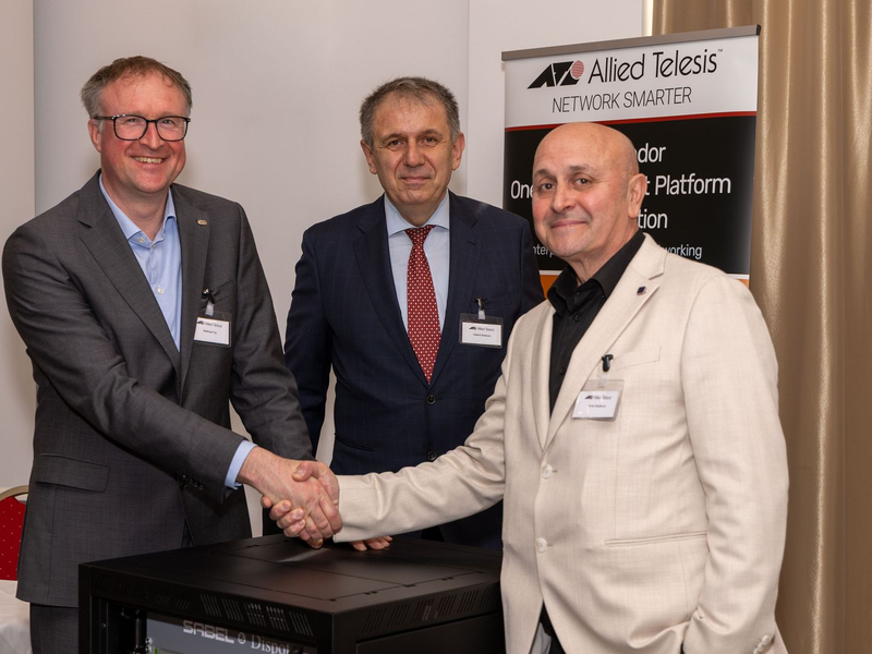 Allied Telesis: Partner SABEL & Dispotec - Foto: S.A.B.E.L. Handels GmbH/Wolfgang Springler über pressetext.de
