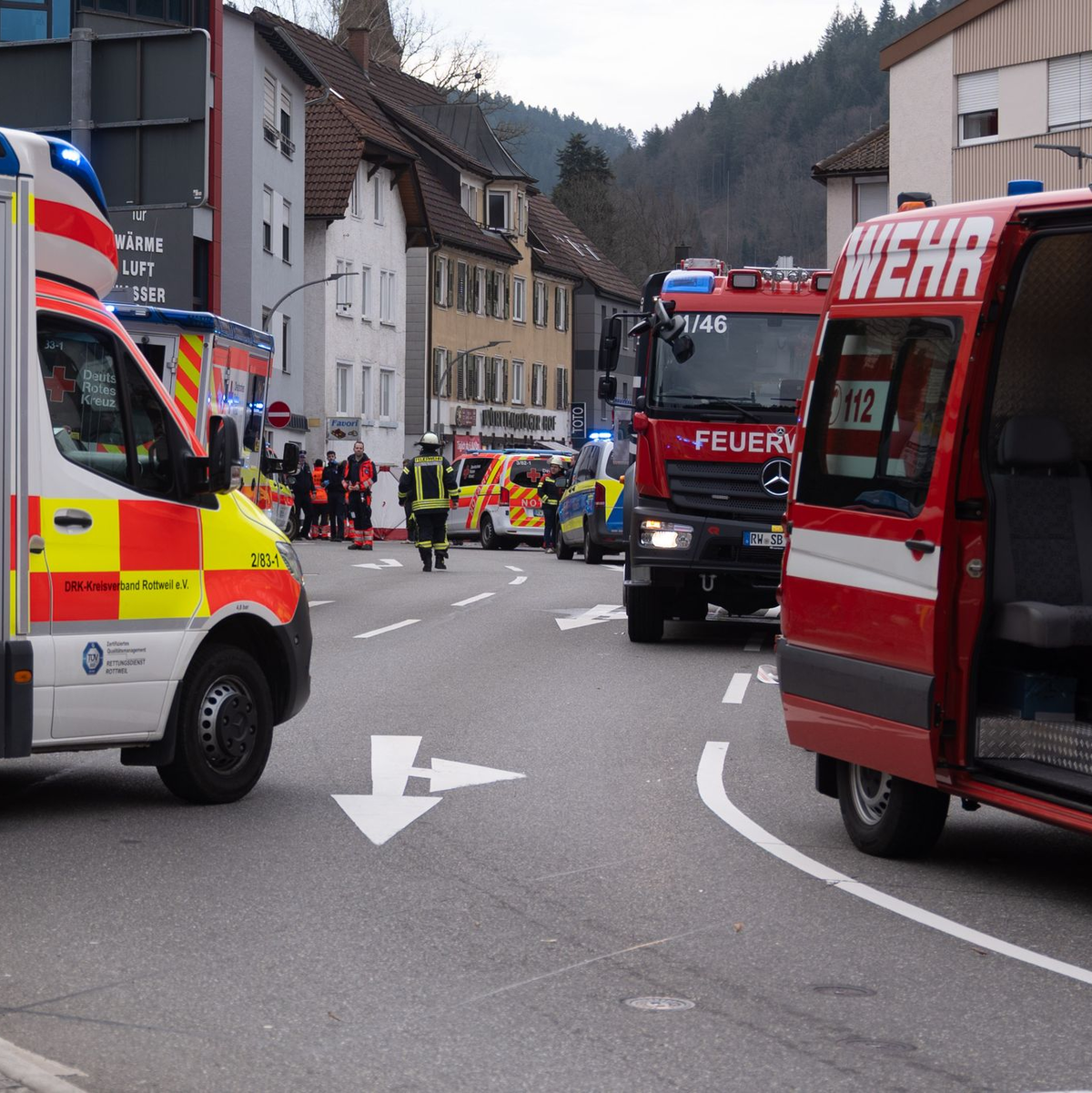 Die Frau und ihr Kind starben noch am der Unfallstelle. - Foto: Joshua Rzepka/onw-images/dpa