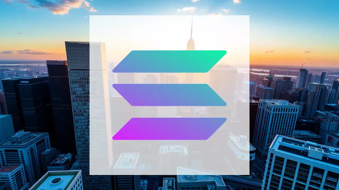 Solana: La Plataforma que Conecta las Finanzas Tradicionales con la Cadena de Bloques Illustration mit AI erstellt übermittelt durch boerse-global.de