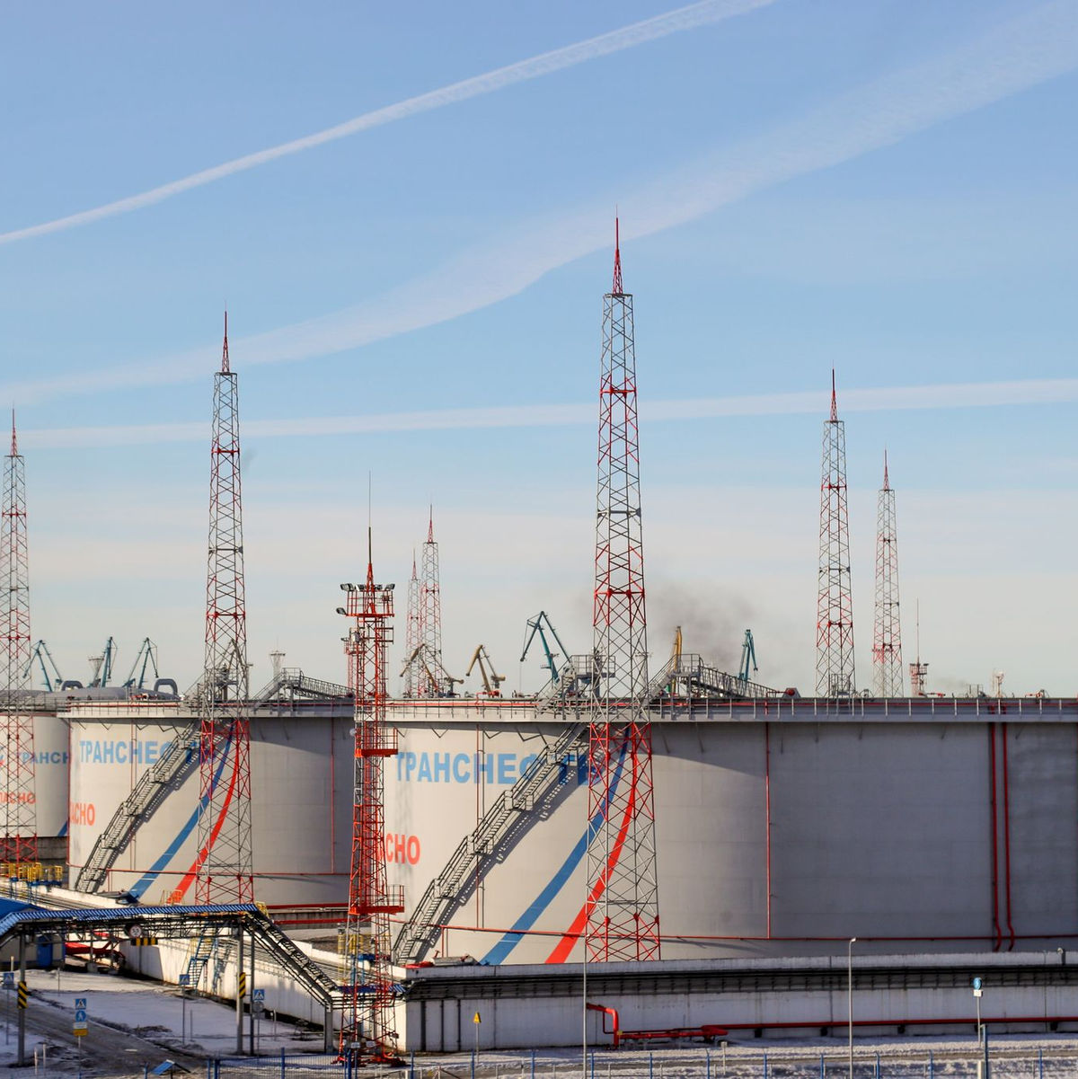 Ust-Luga am Finnischen Meerbusen ist wichtig für die Öl- und LNG-Exporte Russlands. (Archivbild) - Foto: Igor Russak/dpa