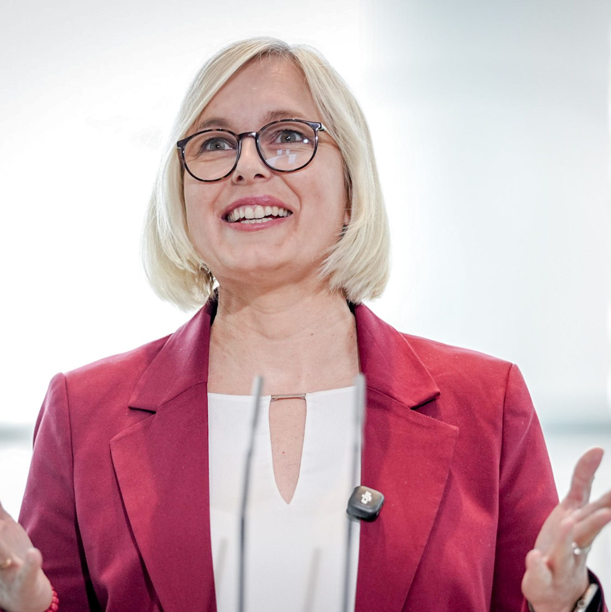 Sport-Staatsministerin Christiane Schenderlein will die Medaillenkrise des deutschen Sports stoppen. - Foto: Kay Nietfeld/dpa